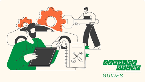 Guide graphic for Recover Missing Service History